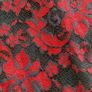 Red/Black lace dress Image 3