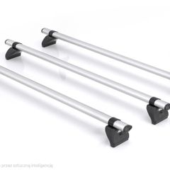 3 x Rhino KammBar Pro Aluminium Roof Bars