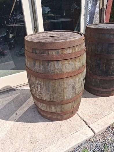 whiskey barrels