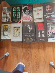 Northern Ireland Troubles X 10 Books. Paperback In Good Condition.  See Photos For Same.