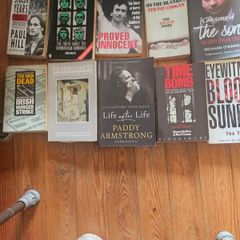 Northern Ireland Troubles X 10 Books. Paperback In Good Condition.  See Photos For Same.