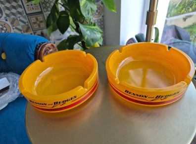 BENSON AND HEDGES Cigarette  glass Ashtray Vintage old collectors ashtray new condition  bar pub memorabilia man shed home garden great present  colectebels rare
