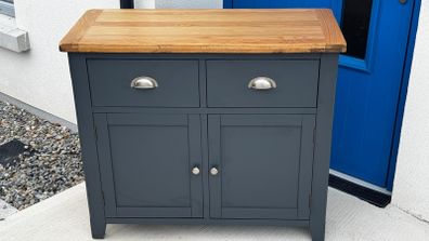 Oak Sideboard 2 doors Ex display