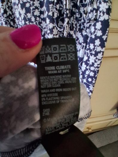 m&s navy mix dress uk12