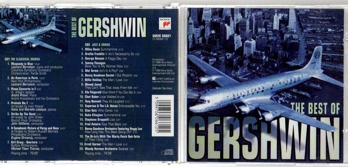Free Postage! The  Best of George Gershwin. 2 x CD.