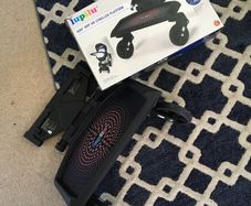 Hop-on stroller platform
