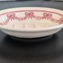 Vintage Masons Crabtree Evelyn Pink Ribbon Bow Ceramic Soap Dish Ironstone Image 2