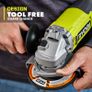 RYOBI 18V Cordless Angle Grinder Image 5