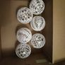 Crocheted acrylic Christmas baubles Image 3