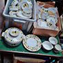 Large Arklow pottery Autumn leaves dinner set Image 5
