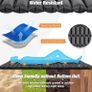 Double Camping Mat, Inflatable Sleeping Mat Camping Mattress with Pump Sack, Ultralight 2 Person Sleeping Pad for Backpacking, Hiking, Traveling, Lightweight Camp Mattress Sleep Mat (FREE POSTAGE) Image 3