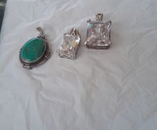 3 silver pendant