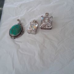 3 silver pendant
