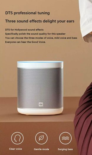 Xiaomi Mi Smart Speaker  Google Assistant Voice Control AI Smart Home Device | Bluetooth 4.2 WiFi Automation DTS