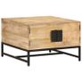 Coffee Table 67x67x45 cm Solid Mango Wood Image 9