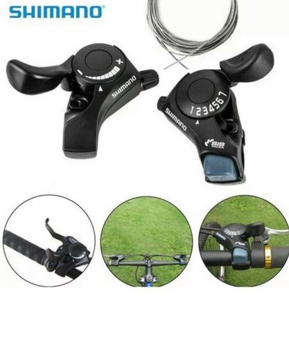 Mountain bike Parts bicycle Shimano gear shifters left and righ 7 speed (Brand-New)
