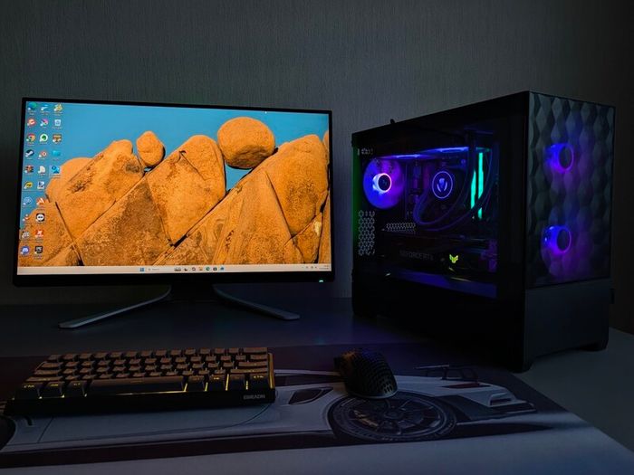 Fractal Design Ryzen 5 5600 Gaming Pc | 32gb Ram | 1tb Nvme Ssd | Asus Tuf Rtx 3060 12gb | Corsair Gold Psu