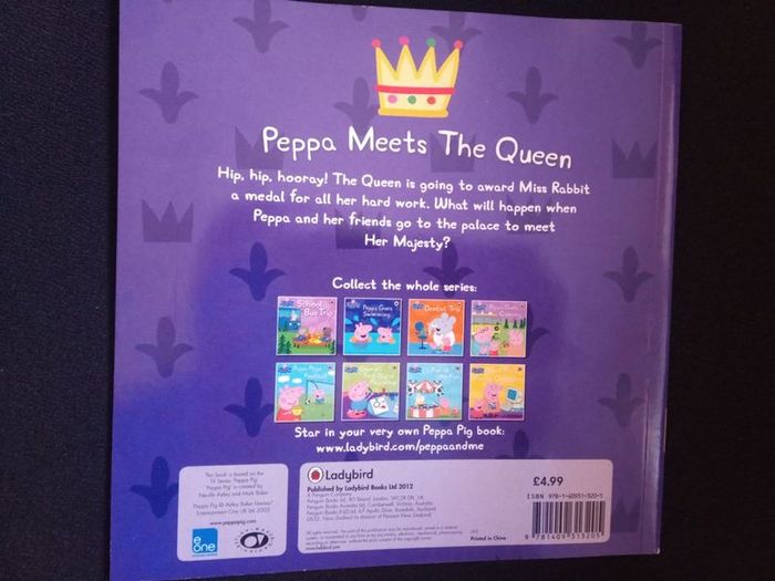 Peppa meets the queen