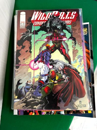 Image Long Comic Box w 275 comics for Sale