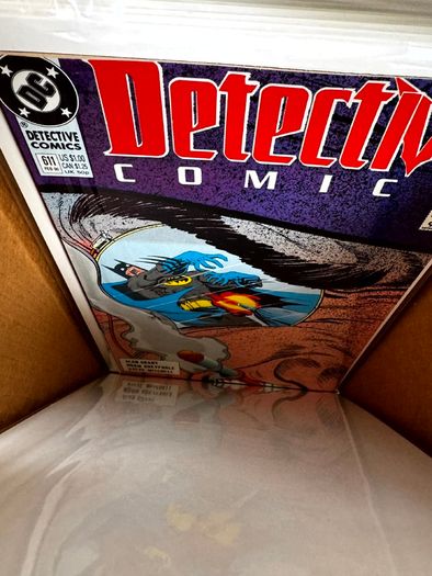 Detective Comics Batman Long Comic Box w 215 comics for Sale