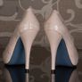 lacquered heels size 35,5 36 37 39 red cream dirty pink black Image 7