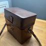 leather vintage camera bag Image 3