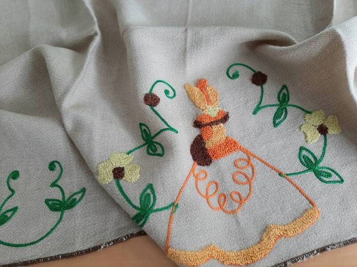 Vintage embroidered cloth