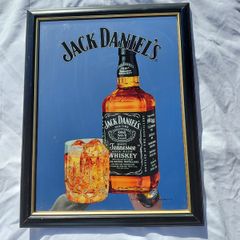 Vintage Original Jack Daniel's Pub Mirror 2007 45cm x 35cm
