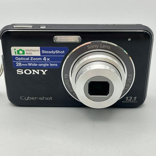 Sony DSC-W310 12.1MP Digital Camera Black - Full Kit