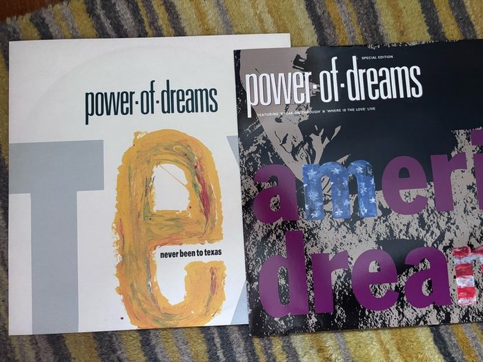 Power of Dreams. 12" vinyl singles x 2