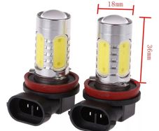 x2 canbus H8/H11 LED Fog light bulbs