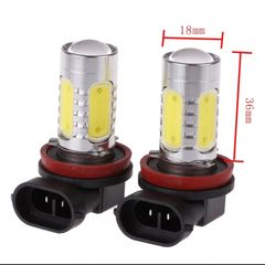 x2 canbus H8/H11 LED Fog light bulbs