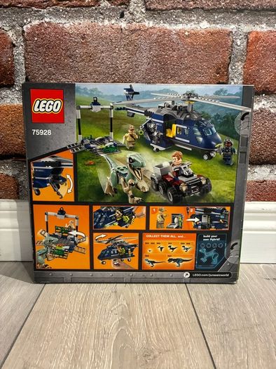Lego Jurassic World 75928 Blue's Helicopter Pursuit Brand New Sealed