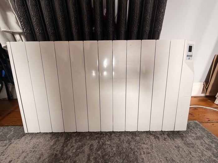Pair of ATC Sun Ray RF 1500W Electric Thermal Radiators (12-Fin)