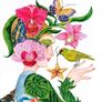 XL Mother's day brand new spring /birthday unscented decorative pillar candle Image 3