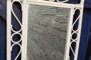 Vintage Rattan Mirror