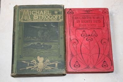 JULES VERN Michael Strogoff The Courier of the Czar by Jules Verne - 1st British - 1877 -Vintage "Around the world in 80 days" Jules Verne