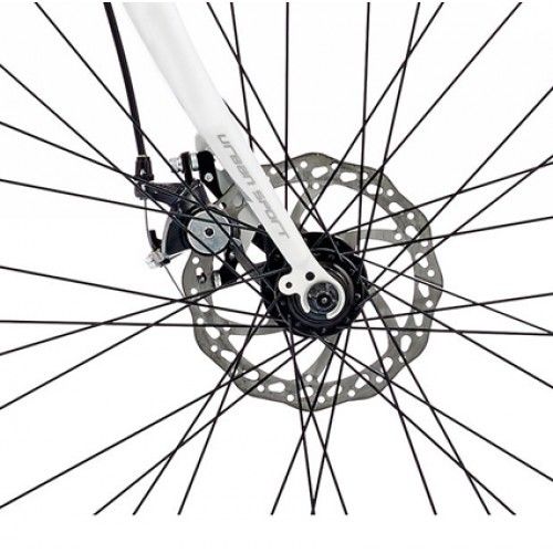 22" Viking Notting Hill 21 Speed Alloy Gents Disc, Matt White