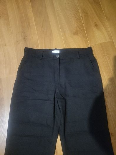 Black Wide Leg Trousers