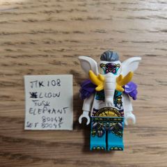 lego mk108 yellow tusk elephant, set 80047, 80045