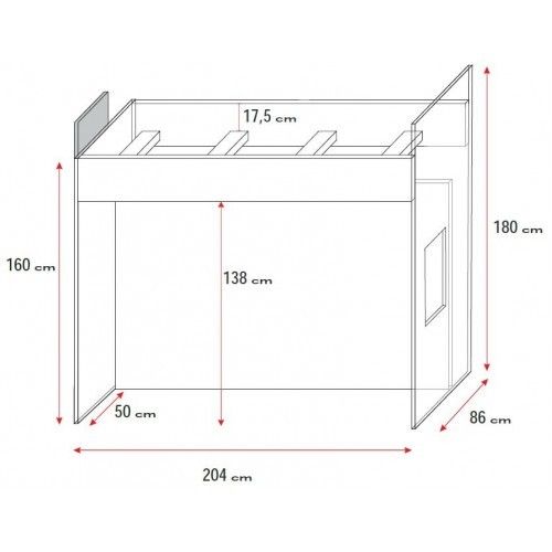 Bunk bed ROY 4S