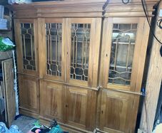 Large Wood Cabinet