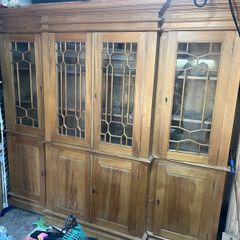 Large Wood Cabinet