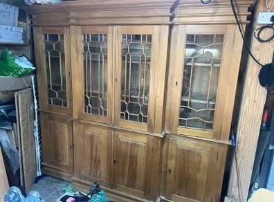 Large Wood Cabinet