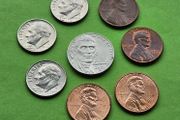 USA coins mixed years.