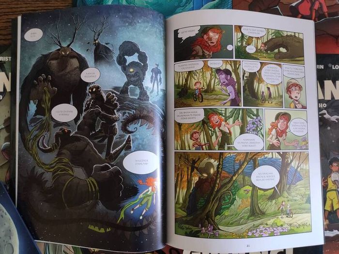 8x Polish Children's Comic Books, Age 9+