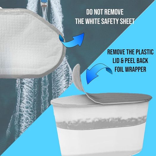 Dehumidifier Tubs 500ml Pack of 20 Moisture Absorber Condensation Remover for Damp, Mould, Moisture in Home, Kitchen, Wardrobe, Bedroom, Caravan, Office, Garage, Bathroom, Blue