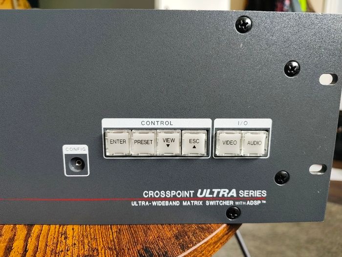 Extron CrossPoint Ultra 88 HVA 8x8 Ultra-Wideband Matrix Switcher w/ ADSP