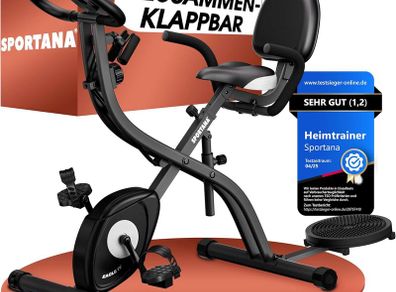 Foldable Exercise Bike 4 in 1