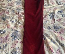 NYDJ velvet straight jeans